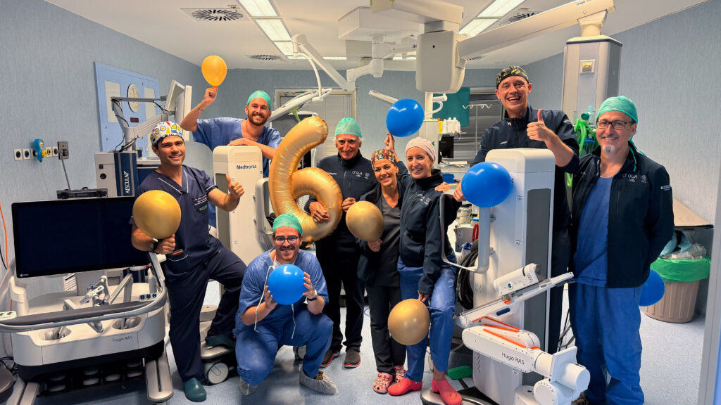Récord 6 prostatectomías Prof. Richard Gaston